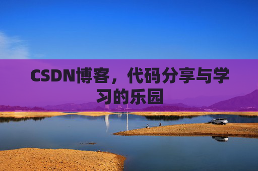 CSDN博客，代码分享与学习的乐园